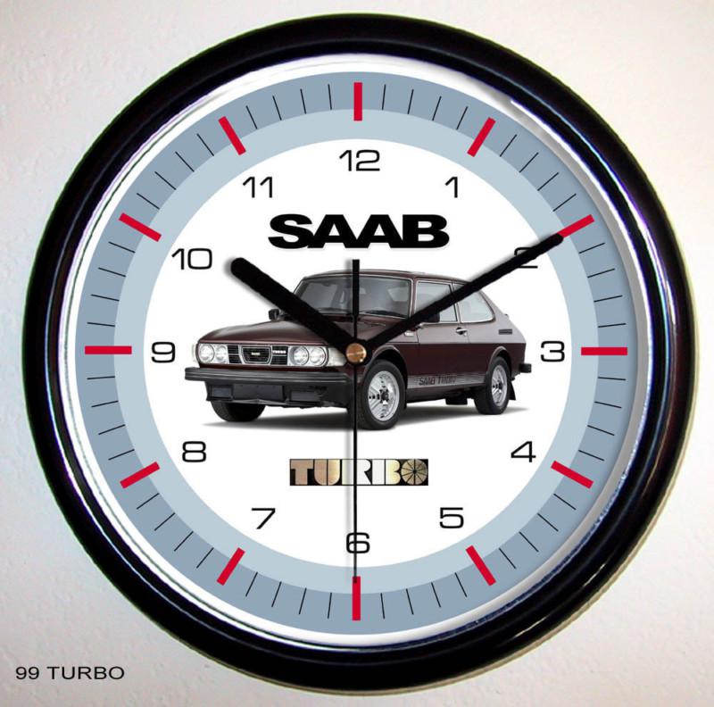 Saab 99 turbo or ems wall clock 1970s choice of two models