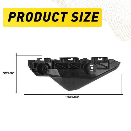 Front Bumper Bracket Retainer Set For 2007-2012 Toyota Yaris Sedan US, US $10.99, image 5