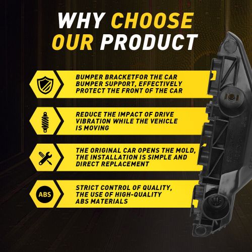 Front Bumper Bracket Retainer Set For 2007-2012 Toyota Yaris Sedan US, US $10.99, image 8