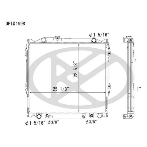 Toyota 4Runner 2000 Koyo Cooling Aluminum Core Radiator, WP-2793508-KCS, US $95.00, image 3