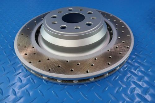 Maserati Ghibli Quattroporte rear brake pads rotors 14-16 #670031597 345mm, US $299.99, image 3