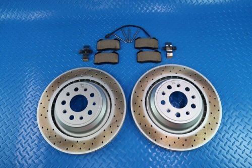 Maserati Ghibli Quattroporte rear brake pads rotors 14-16 #670031597 345mm, US $299.99, image 7