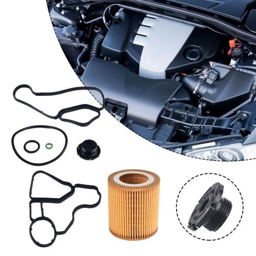 1pcs Oil Filter & Housing Gasket & Cooler-Seal Set For X1 X3 N26 N52, C $25.35, image 5