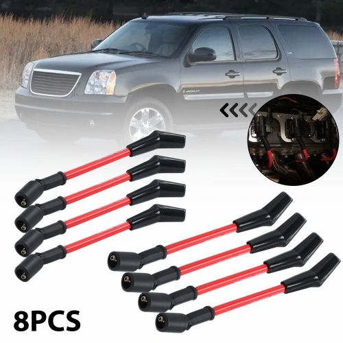 High Heat Spark Plug Ignition Wires Set 10.5 mm For Chevrolet Avalanche Express, US $30.99, image 7