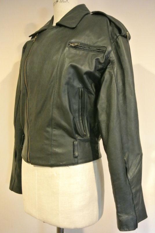 Purchase WOMENS BIKER MOTORCYCLE BERMANS LEATHER JACKET W/ THINSULATE ...