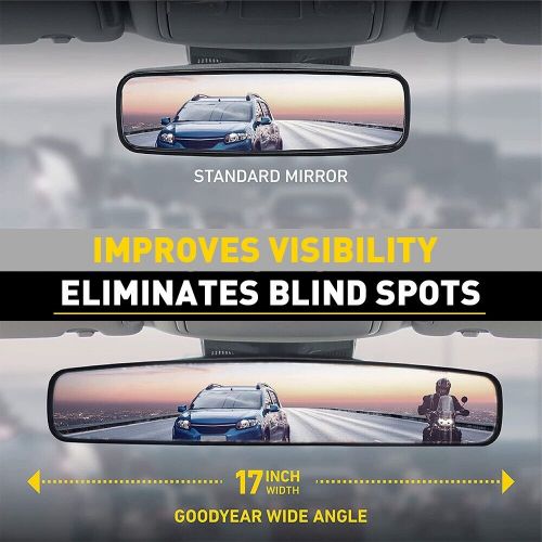Mirror XL Vision Rear View 17" Wide Angle Convex Car Truck SUV Replacement EAG, US $16.99, image 10