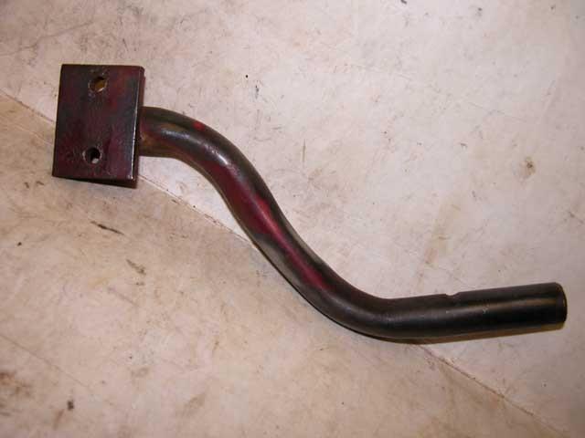 Mgtd mg td lhd "s" bracket rear number (license) plate used #2