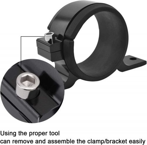 Fuel Pump Single Mount Bracket Fuel Filter External Bracket Clamp Cradle 1PCS, US $8.99, image 12