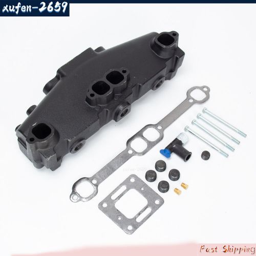 Exhaust Manifold for Mercruiser GM Chevy Marine 305 350 377 1983-2002 V8 Engines, US $187.82, image 8