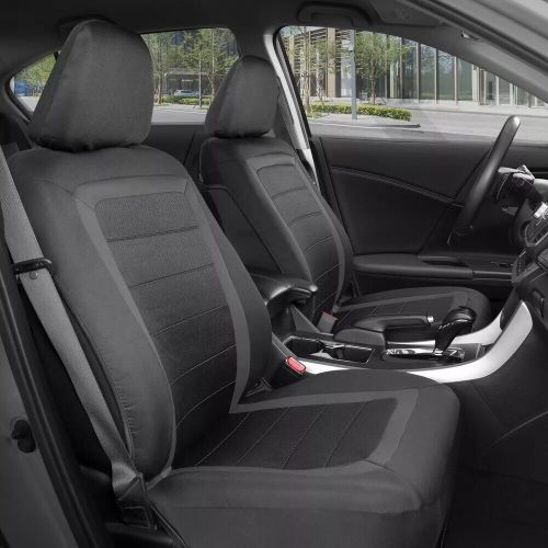 Motor Trend Sideless Gray Front Car Seat Covers for Car Truck Van SUV Universal, US $44.00, image 5