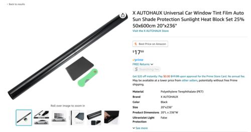 DIY Car Window Tint Film / Sun Shade, US $8.00, image 8