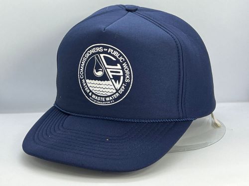 Water &amp; waste department vintage cap