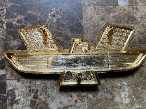 Pair 1963-64 Galaxie 427 Emblem Eagle Flags Front Fender Thunderbolt New Lot 2, US $120.00, image 2