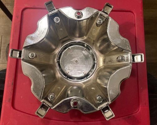 Moz chrome w/ black lettering wheel center cap hub cap lg0802-13