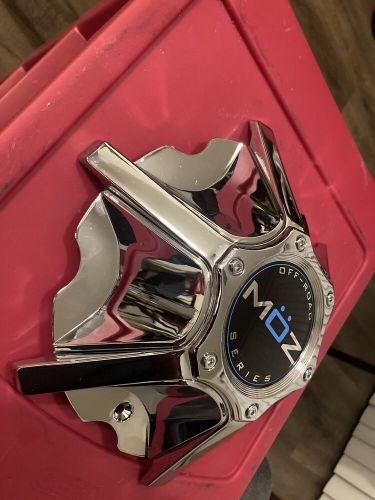 MOZ Chrome w/ Black Lettering Wheel Center Cap Hub Cap LG0802-13, US $110.00, image 7