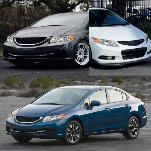 Front Headlights For 2012-2015 Honda Civic Sedan 4-Door Coupe 2-Door Headlamps, US $119.99, image 12