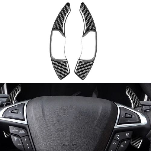 Black Steering Wheel Shift Rocker Extension for Ford Fusion Mondeo for Lincoln-, US $, image 9