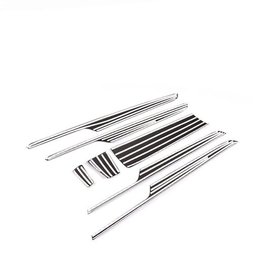 Car Carbon Fiber Interior Trim Kit BLK For 2019-20 Porsche Macan(s) LHD 7pcs Set, US $238.47, image 5