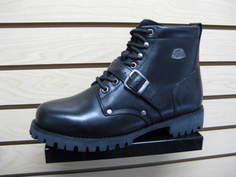 Teknic sturgis street bike motorcycle riding boots black size 10