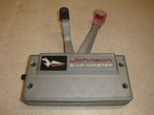 Johnson Evinrude control box double lever old style cables, US $50.00, image 3