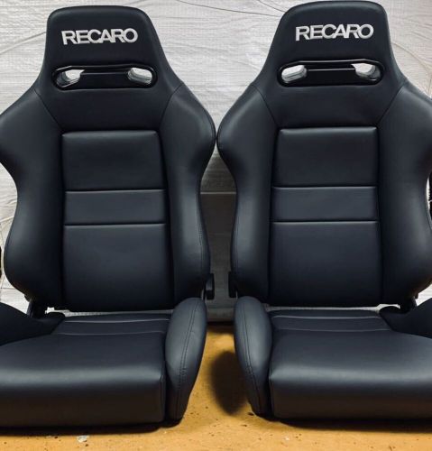 【Good condition】RECARO SR-2 2seats repaired seats Faux lether, US $1,950.00, image 9