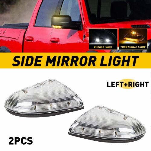 2X White LED Side Mirror Turn Signal Light For 2009-2014 for DODGE RAM 1500 2500, US $41.99, image 5