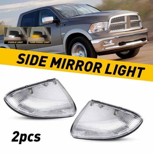 2X White LED Side Mirror Turn Signal Light For 2009-2014 for DODGE RAM 1500 2500, US $41.99, image 11