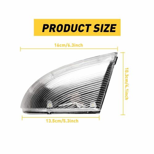 2X White LED Side Mirror Turn Signal Light For 2009-2014 for DODGE RAM 1500 2500, US $41.99, image 12