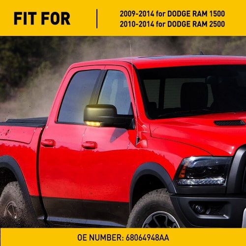 2X White LED Side Mirror Turn Signal Light For 2009-2014 for DODGE RAM 1500 2500, US $41.99, image 16