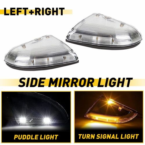 2X White LED Side Mirror Turn Signal Light For 2009-2014 for DODGE RAM 1500 2500, US $41.99, image 17