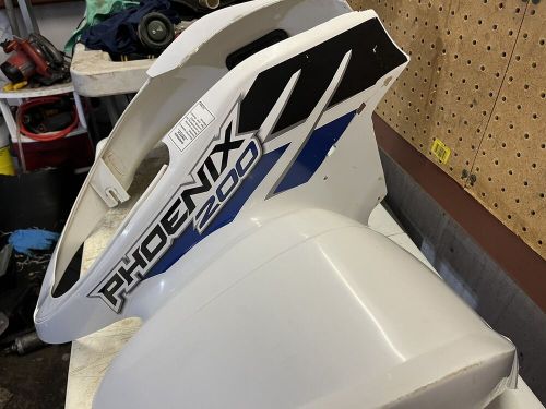 2012 Polaris Phoenix 200 OEM WHITE FRONT FENDER, US $300.00, image 6