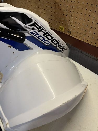 2012 Polaris Phoenix 200 OEM WHITE FRONT FENDER, US $300.00, image 9