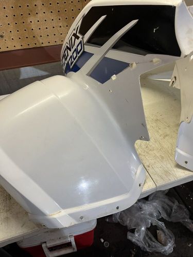 2012 Polaris Phoenix 200 OEM WHITE FRONT FENDER, US $300.00, image 11