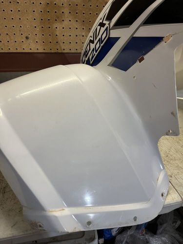 2012 Polaris Phoenix 200 OEM WHITE FRONT FENDER, US $300.00, image 12
