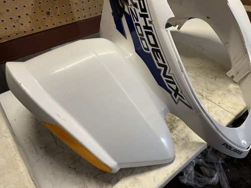2012 Polaris Phoenix 200 OEM WHITE FRONT FENDER, US $300.00, image 21