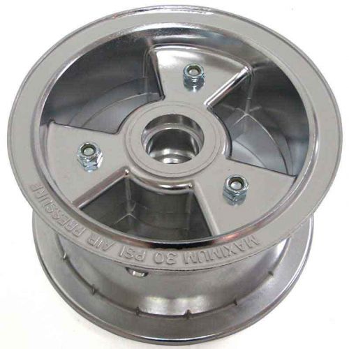 6" azusa aluminum tri-star wheel 3.5" wide mini bike go kart drift trike rim