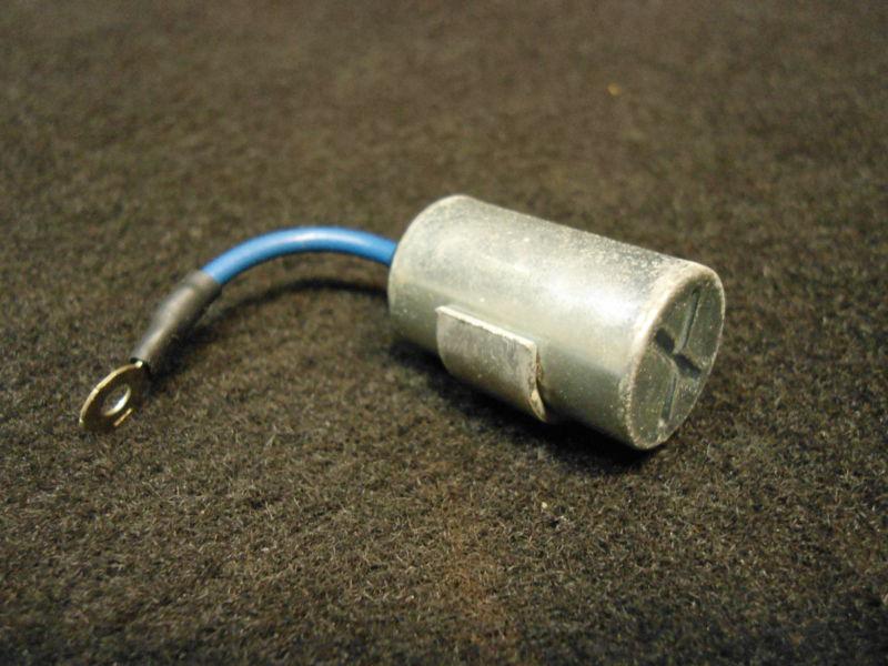 Force condenser #f12139 1 1974-87 25-55hp chrysler outboard alternator part # 5