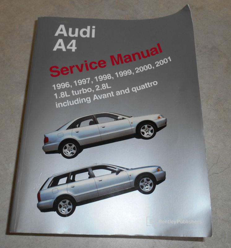 Audi a4 1996-2001 b5 bentley service manual