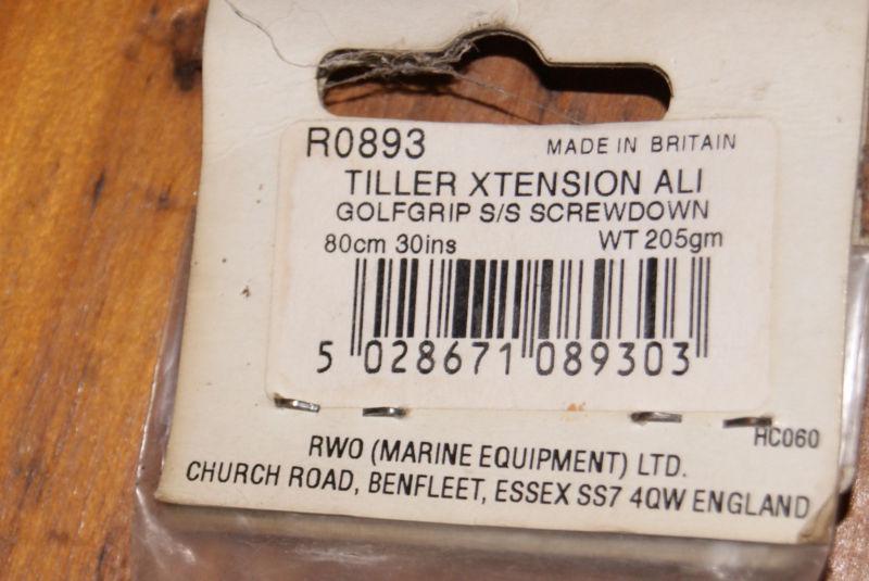Purchase RWO TILLER EXTENSION 30 INCH BRAND NEW in Buffalo, New York