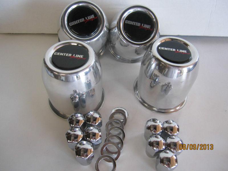 Purchase 4 ALUMINUM CAPS,20 LUG NUTS DOME STYLE 12 X 1.5 CENTER LINE