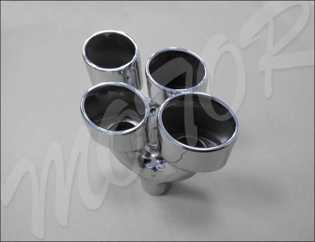 2010-2013 mbenz w212 e350 e550 sedan 4dr amg style dual exhaust tips