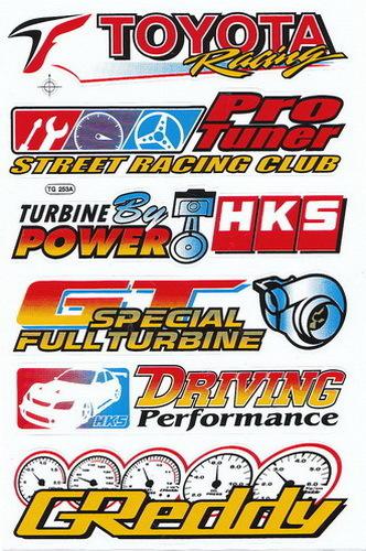 Aceg#st61 sticker decal motorcycle car racing motocross bike truck tuning