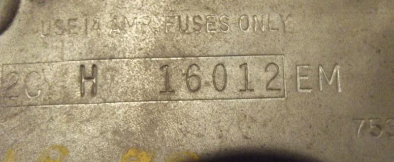 Vintage FOMOCO - CAR RADIO # 16012 EM 1950's MERCURY FORD LINCOLN Original , US $69.99, image 7