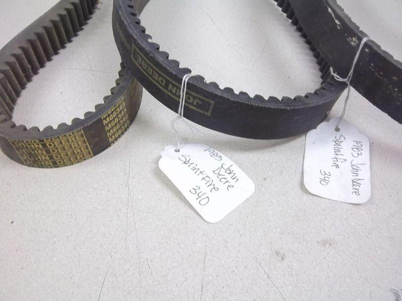 LOT OF 6 VINTAGE DRIVE BELTS ARCTIC CAT & JOHN DEERE SPITFIRE LX 340 440, US $100.00, image 3