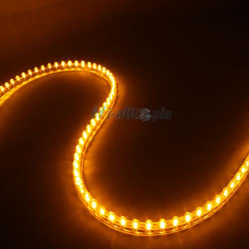 2x 12V 96CM LED Strip Car Auto Motorcycle Flexible Grill Light Yellow, US $10.99, image 7