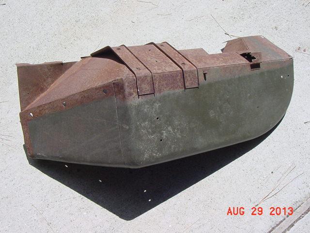 Willys jeep cj2a mb gpw m38 right fender