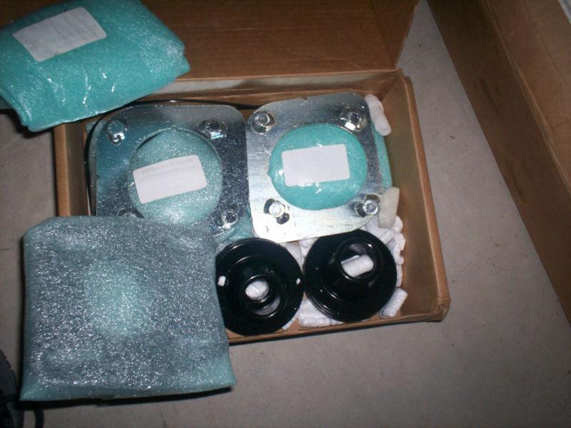 Maximum motorsports 94-04 ford mustang chrome plated caster/camber plates