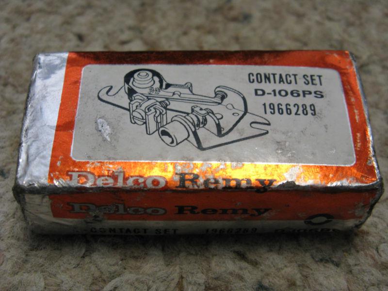 NOS DELCO REMY PATENT 2769047 DISTRIBUTOR CAP & CONTACT SET 60S 70S GM, US $49.00, image 7