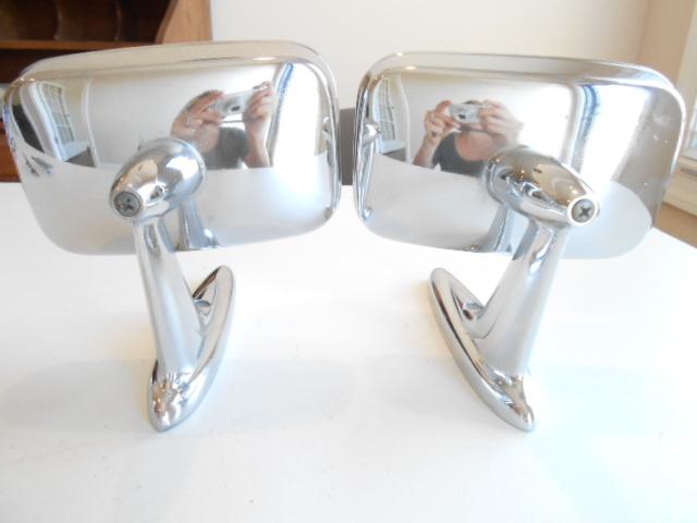 Vintage Classic Car Outside Mirror SET LR RH Chevy Buick Olds Pontiac Dodge , US $64.99, image 4