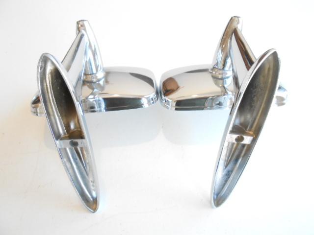 Vintage Classic Car Outside Mirror SET LR RH Chevy Buick Olds Pontiac Dodge , US $64.99, image 6